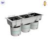 Buy cheap Aluminum Housing 20W Anti Glare COB Commercial Trimless Ceiling Recessed Hotel LED Grill Down Spot Light from wholesalers