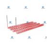 Buy cheap Nickel Cadmium Furnace Heating Elements 2940mm Spiral Furnace Heating Coils from wholesalers