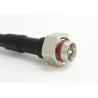Buy cheap 4.3-10 Male RF Coaxial Connector Straight Clamping Connectors 50Ω Impedance from wholesalers