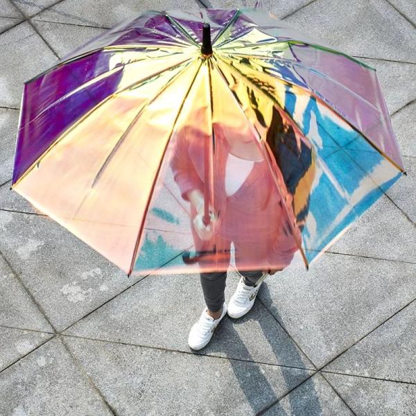 Buy cheap Rainbow Color Anti UV Transparent Polyurethane Fabric from wholesalers