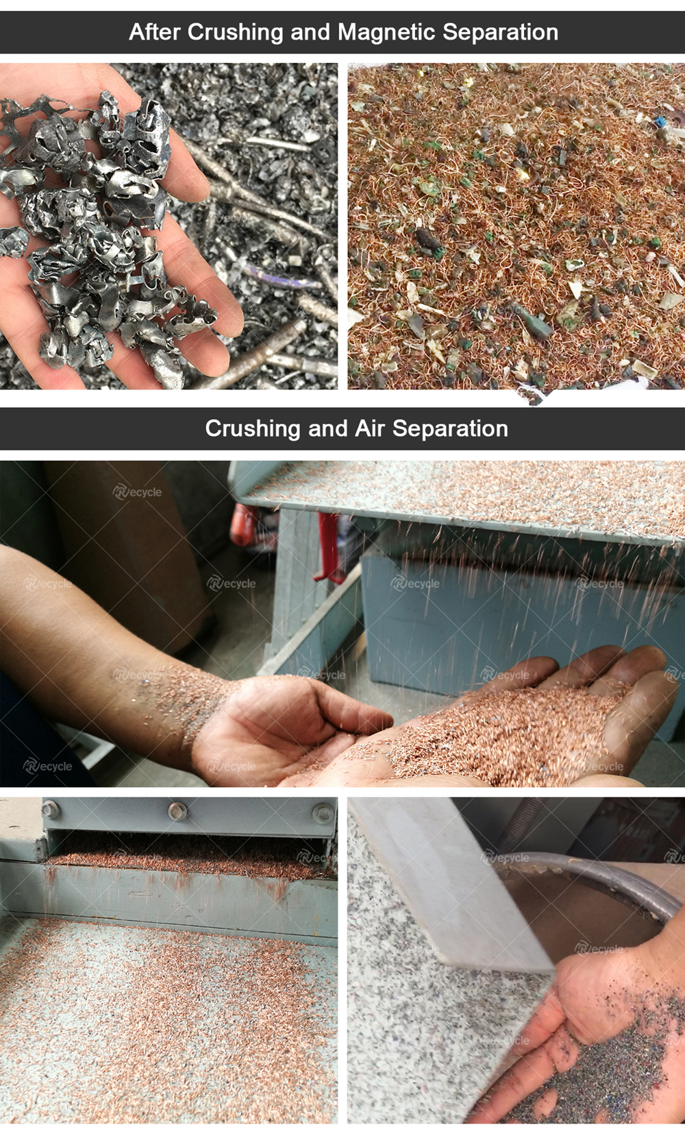 Manufacturing Plant Hammer Mill Industrial Shredder Metal Crusher Recycle Machine