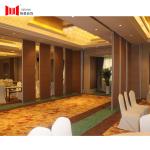 Buy cheap Indoor 95mm Wooden Partition Wall 36DB Soundproof Movable Walls from wholesalers