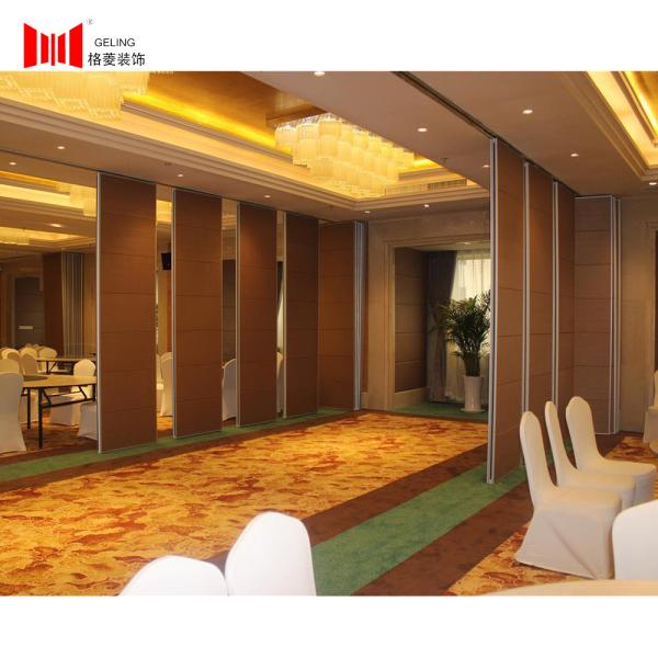 Buy cheap Indoor 95mm Wooden Partition Wall 36DB Soundproof Movable Walls from wholesalers