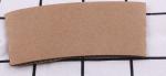 Disposable Paper Cup Sleeves Various Size Heat Resistant For Hot Coffee