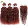 Buy cheap 100% 99J Ombre Human Hair Extensions Raw Cambodian Bundles from wholesalers