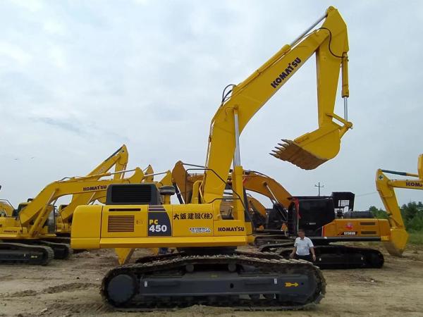 Buy cheap 257KW Used Excavator Equipment Komatsu Pc450 Machine With 2.1m3 Bucket from wholesalers