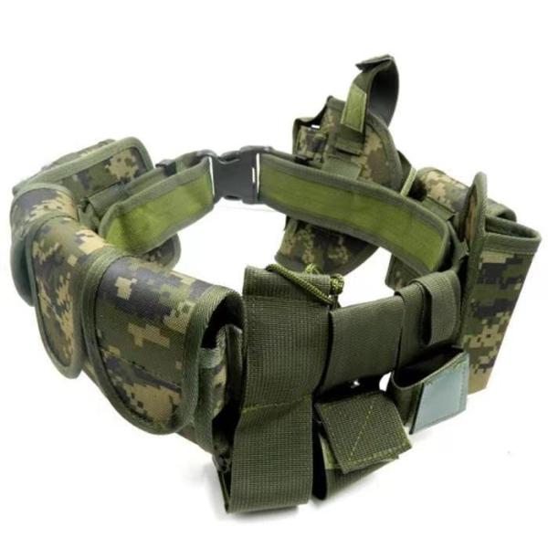 Military Tactical Belt Army Xxl 1680D Oxford Cloth Ten-Piece Belt Patrol Special