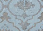 European Damask Printing Embossed Washable Vinyl Wallpaper 0.53*9.5M