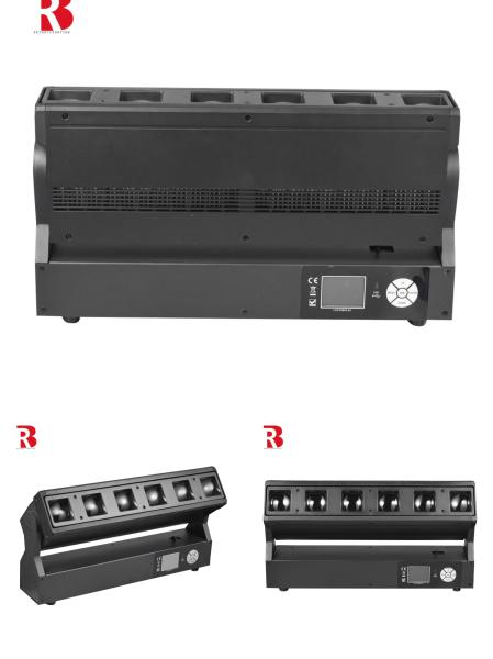 Aluminum Housing 6pcs 40w Moving Bar Night Club Light Dj Controller Dmx512 LED