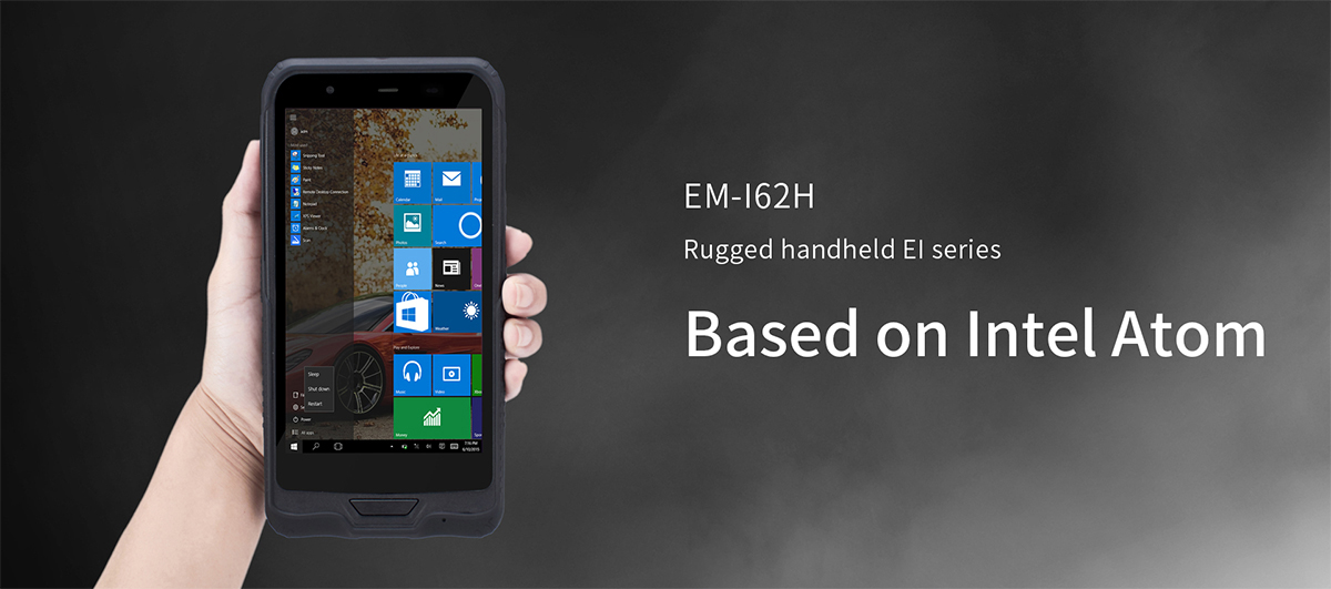 WiFi/GPRS/3G Enabled 6-inch Rugged Handheld Terminal With 1D/2D Barcode Scanner