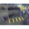 Buy cheap Customized Excavator Sieve Skeleton Bucket For Parts 0.4 Cbm from wholesalers