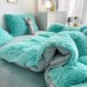 Buy cheap Hot Blue Luxury Shaggy Flanell Mink Velvet Bedding Set for All-Groups in Autumn Winter from wholesalers