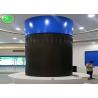 Buy cheap Indoor Fixed Round Digital LED Advertising Billboards P4 60Hz Frame Rate from wholesalers