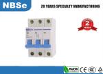 Buy cheap Building 3 Pole Circuit Breaker / Miniature Current Circuit Breaker 3P from wholesalers