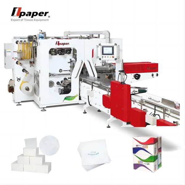 Buy cheap 22.5KW Automatic Paper Folding Machine for Disposable Serviettes Napkin Tissue Paper from wholesalers