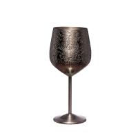 Buy cheap Premium Grade Solid Stainless Steel Unbreakable Black Wine Glasses product