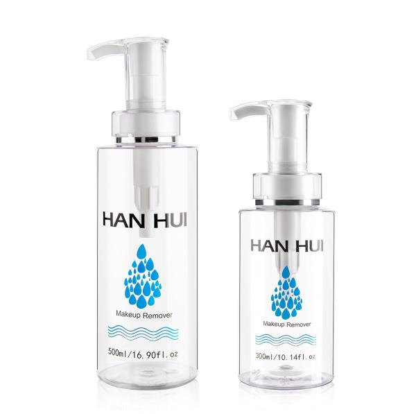Buy cheap Clear Plastic PCR Hair Care Containers Bottle 300ml 500ml With Dispenser Pump from wholesalers
