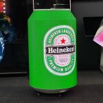 Custom Special Beer Bottle Creative LED Screen For Advertising , Beverage Can
