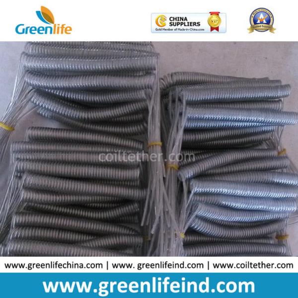 Buy cheap Working Length 1.2Metre Clear PU Covering Spiral Coil Lanyard Tool Holders from wholesalers