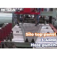Buy cheap High Efficiency Silo Forming Machine For Slanted Metal Grain Silo Roof Panels product