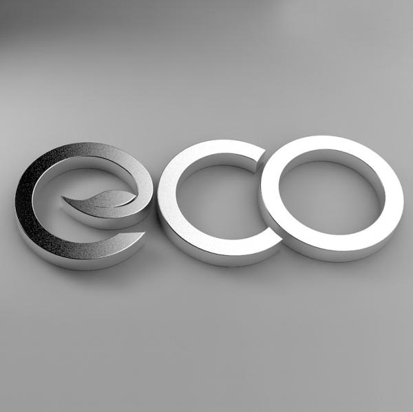 Buy cheap Illuminated LED Backlit 3D Metal Signs Stainless Steel For Decoration from wholesalers