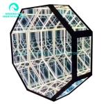 2023 Stainless Steel Housing Melaleuca Custom LED Neon Sign with Glass Graphic