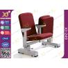 Buy cheap Stain Proof Stadium Theater Seating , Velvet Fabric Upholstered Sports Stadium Seats from wholesalers