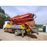 Buy cheap Concrete Pump 25m Boom Pump Mercedes Benz Used Truck for Vibrating Amplitude 2.6mm from wholesalers