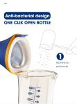 Flip Cap Infant Feeder Bottle Anti Colic PPSU BPA Free Wide Neck Baby Bottle