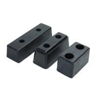 Buy cheap Rubber Accessories Heavy Duty Rubber Door Buffer Multiple Sizes Black Color product