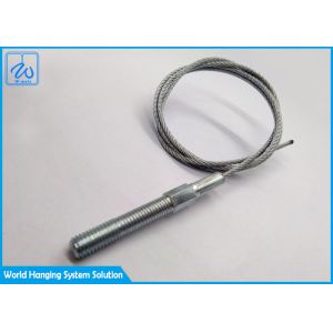 Buy cheap 7x7 1.5mm Stainless Steel Wire Rope Assembly End Fittings With Swaged Eyebolt product