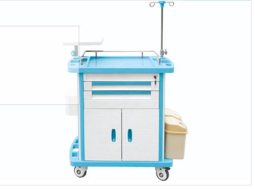 Buy cheap Wear Resistant Two Drawer Lightweight Emergency Crash Cart from wholesalers