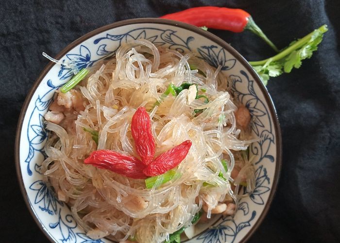 Easy Cook 250g Gluten Free Longkou Bean Vermicelli For Pastilla