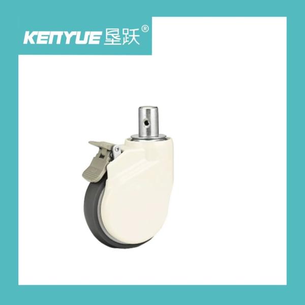 Buy cheap Hospital Dedicated Special ABS Material 5 Inch Casters White Hospital Medical from wholesalers