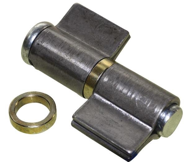 Welding hinge heavy duty H606A, with steel washer, material: steel, finishing