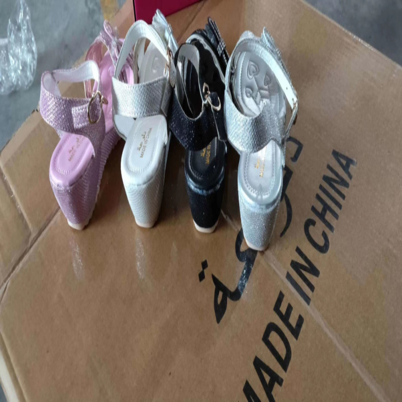 Chunky Heel Gilr's Fashion Sandals