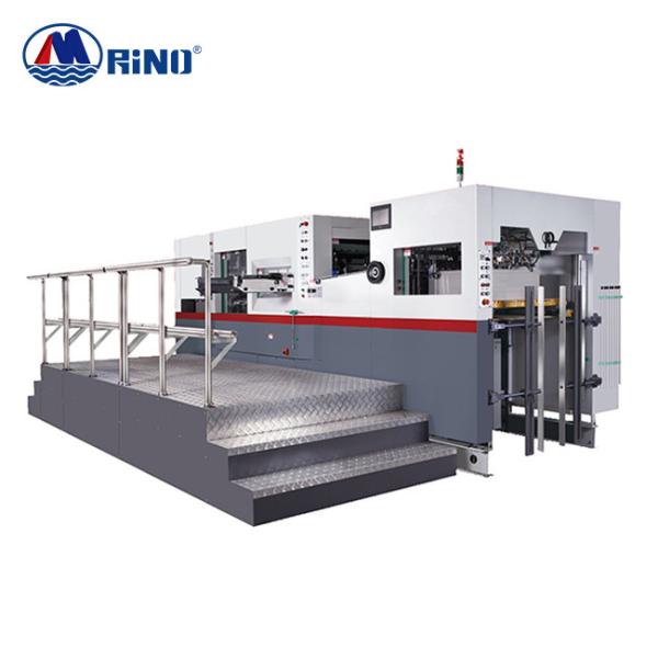 Buy cheap 1100×780mm Carton Box Die Cutting Machine RINO 18 Ton Flat Bed Die Cutter from wholesalers