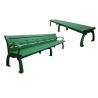 Buy cheap Waterproof Plastic Wooden Bench , Anti Rust Durable Wooden Garden Bench Seat from wholesalers
