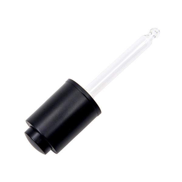 Buy cheap 18 415 Black Dumb Face Plastic Bottle Dropper Pressing from wholesalers
