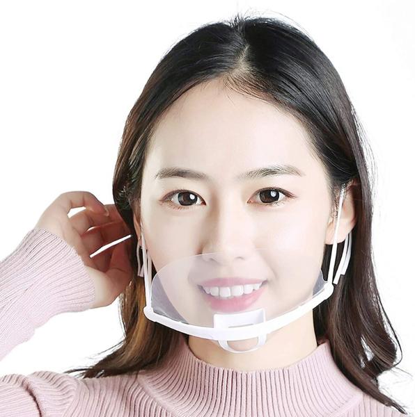 Buy cheap Hygiene Transparent Plastic Mouth Cover For Waitress from wholesalers