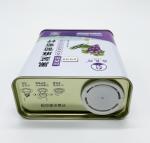 OEM 380ml Cooking Oil Tin Can Square Metal Tank