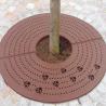 Buy cheap Urban Accessories Outdoor Street Corten Steel Tree Grating Sidewalk Laser Cutting Steel Tree Grill from wholesalers