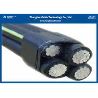 Buy cheap 4*35 4*50 ABC Low Voltage Aerial Bundled Cable PE Insulation Aerial Insulation product