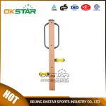 outdoor gym equipment WPC materials based leg massager