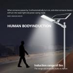 Powerful 3000 Lumens High Power LED Solar Street Lamp Garden Road Luminaria 300w