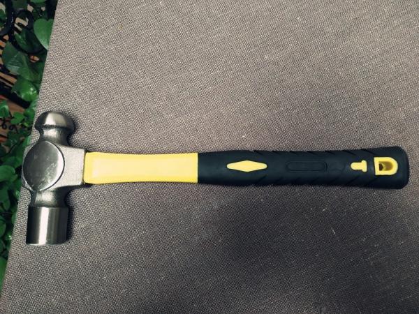 Buy cheap Ball Hammer/Ball pein hammer(XL-0051) with TPR Handle and polishing surface from wholesalers