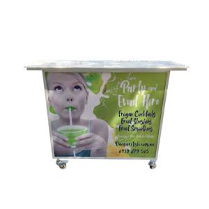 China Colour Changing Light Up Events Foldable Bar Counter Furniture , Led Portable Bar On Wheels on sale
