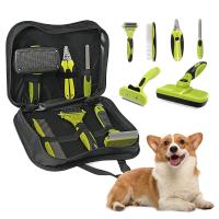 Buy cheap Customized Dog Brush Set Pet Cleaning Kit 6 In 1 Pet Grooming Tool product