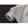 Buy cheap 1000 C Heat Resistant High Silica Fiberglass Cloth 0.7mm Brown Satin Weave from wholesalers