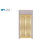 Buy cheap Golden Mirror Elevator Cabin Decoration Landing Door Height 2100 / 2200MM For Commercial Elevator from wholesalers